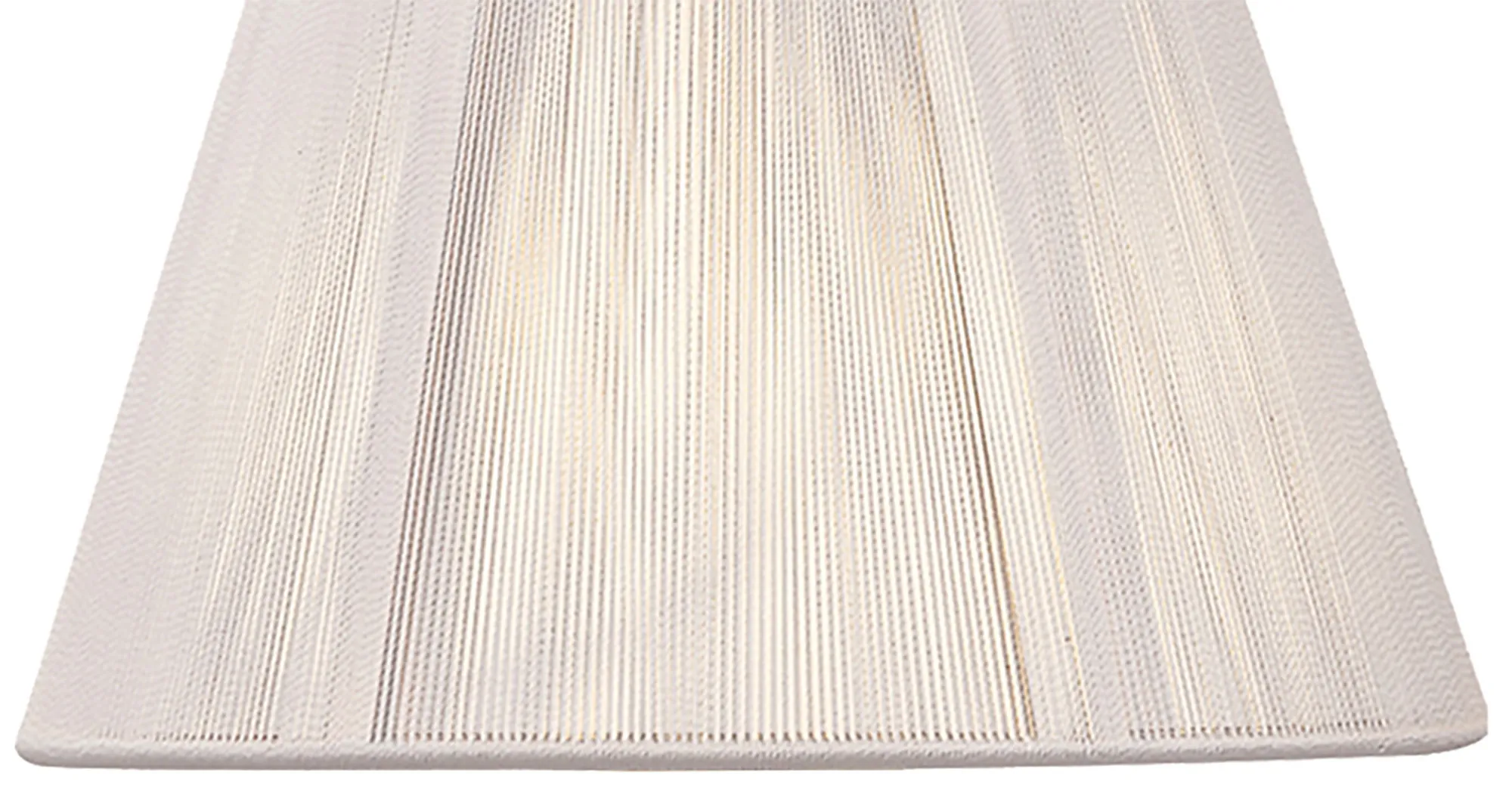 Silk 40cm String Shade Ivory White MS050  Mantra Fusion Silk String Shades